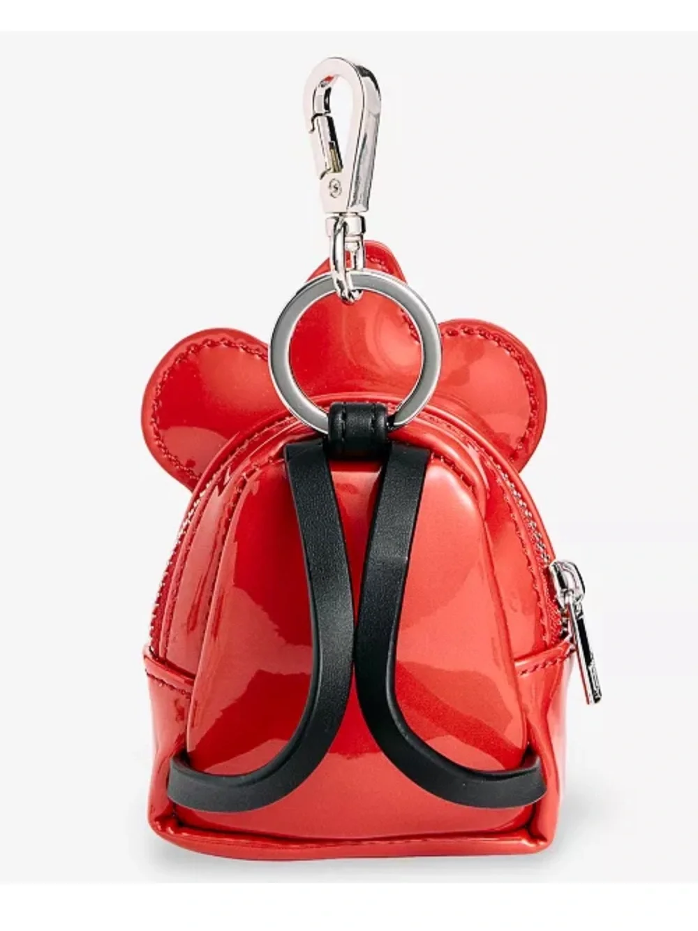Loungefly Disney Sorcerer Mickey Red Bag Charm Keychain, BRAND NEW IN BOX